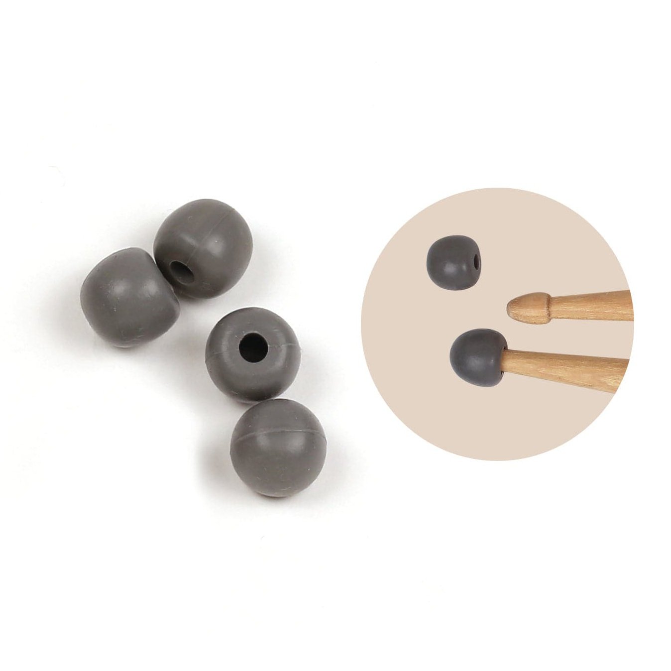 Vic Firth Universal Practice Stick Tips 2pk