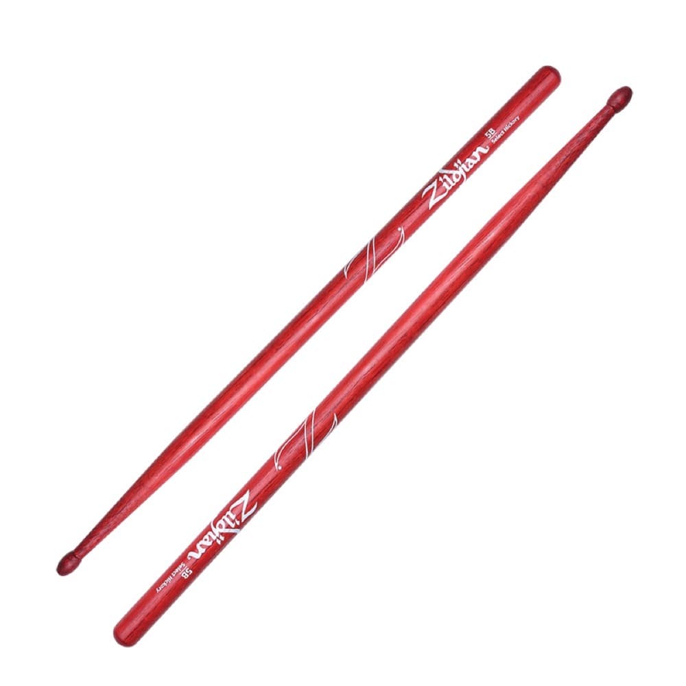 Zildjian 5B Wood Red Drumsticks