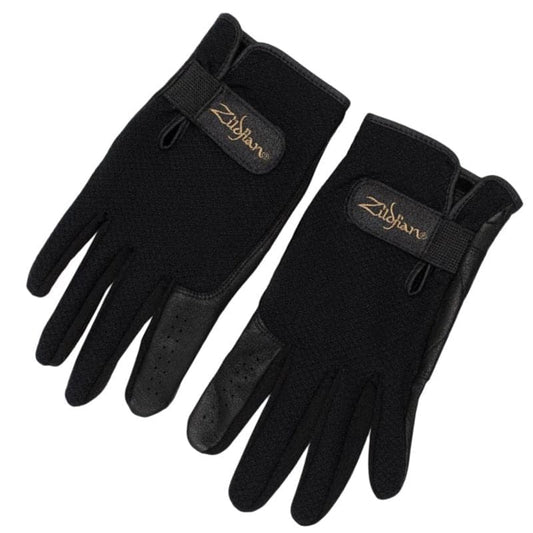 Zildjian Touchscreen Drummer's Gloves - Black - Medium